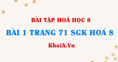 Bài 1 trang 71 SGK Hóa 8: Xác định phần trăm theo khối lượng của nguyên tố, lập công thức hoá học của hợp chất
